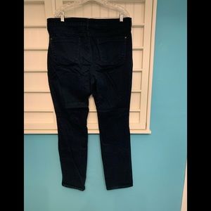 EUC NYDJ Samantha style slim fit jeans Size 16 Dark teal